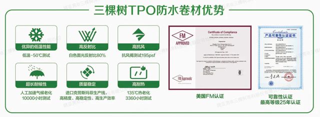 三棵树TPO防水卷材助力宿州奥林匹克体育中心项目建设