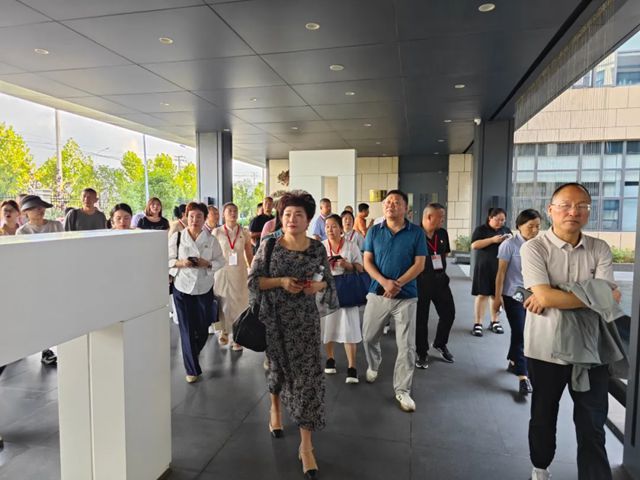 全省两新组织书记示范班150名书记莅临九阳防水开展观摩教学活动