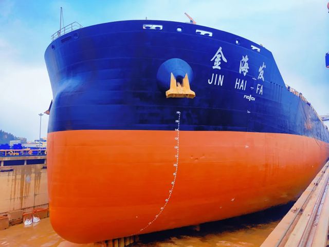 硅护深蓝 韧行致远——双瑞涂料有机硅防污漆助力“金海发”轮破浪启航