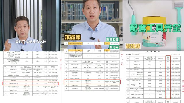 行业品质新里程碑！三青漆经老爸评测验证，安全性能领先国标20倍