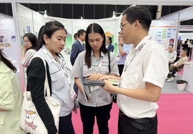 睿智环科闪耀亚太涂料展，创新科技绘就绿色未来
