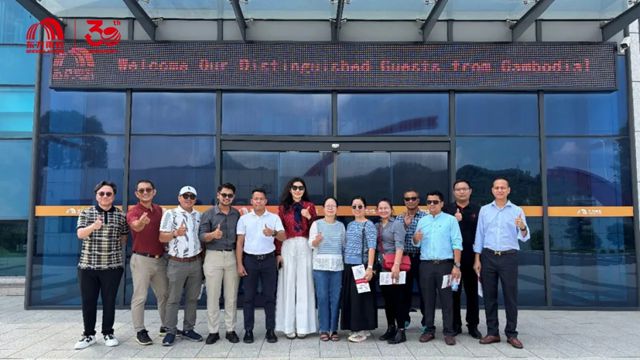 柬埔寨经销商代表团到访东方雨虹，共商亚太合作新机遇