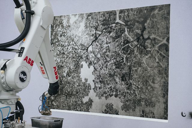 AI作画，机器人喷涂！PPG玩的这场跨界，到底有多酷？