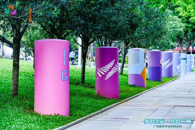 肩负“城市合伙人”使命，立邦助力广州天河体育中心水泥立柱焕新“变装”