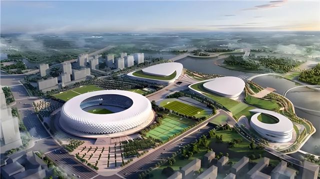 三棵树TPO防水卷材助力茂名市奥林匹克体育中心体育场项目建设