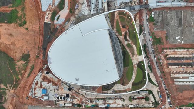 三棵树TPO防水卷材助力茂名市奥林匹克体育中心体育场项目建设