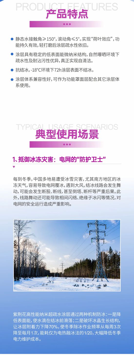 2025紫荆花重点产品推荐-高性能纳米超疏水涂料