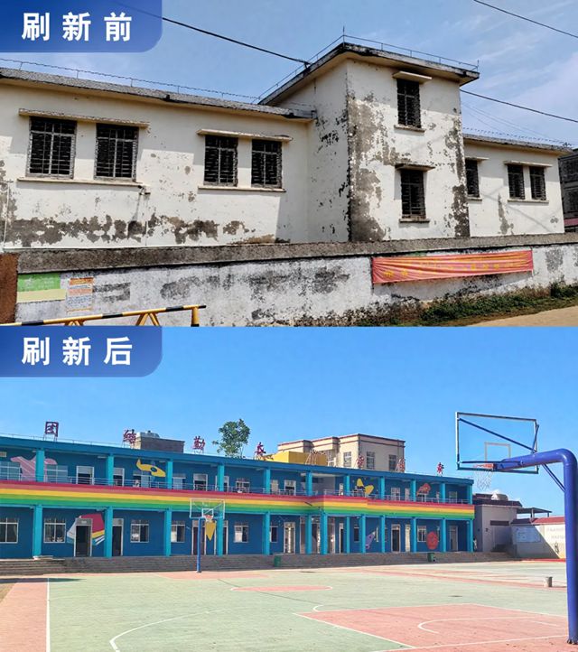 立邦中国携手湛江钢铁爱心帮扶东简小学、龙水小学，用色彩守护儿童成长