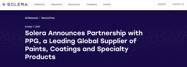 巨头出手！PPG联手Solera，为每一笔维修单贴上“碳标签”