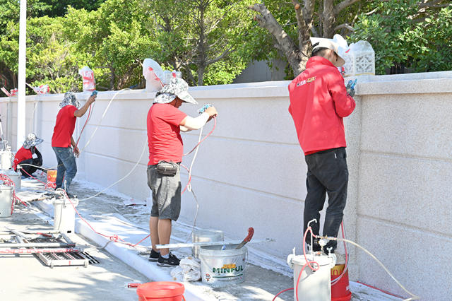 巅峰对决！全国仿石涂料施工大赛总决赛三甲诞生，谁是终极赢家？