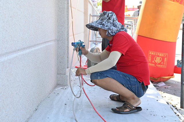 巅峰对决！全国仿石涂料施工大赛总决赛三甲诞生，谁是终极赢家？