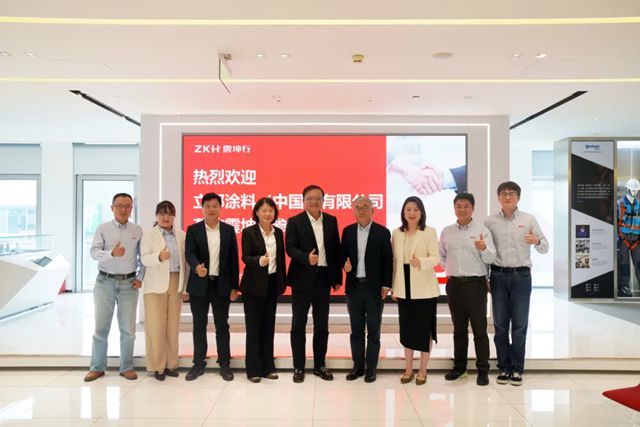 立邦中国与震坤行达成战略合作，共筑MRO服务与涂料产业新生态