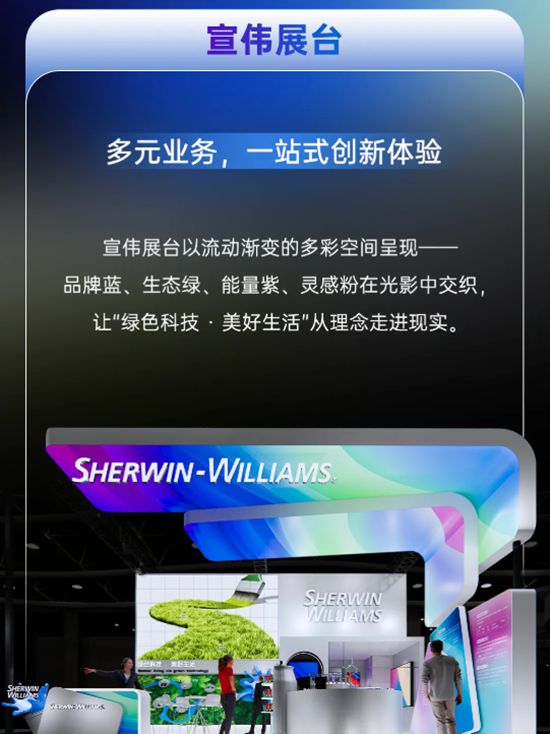 宣伟进博“涂”启新程，共绘绿色未来