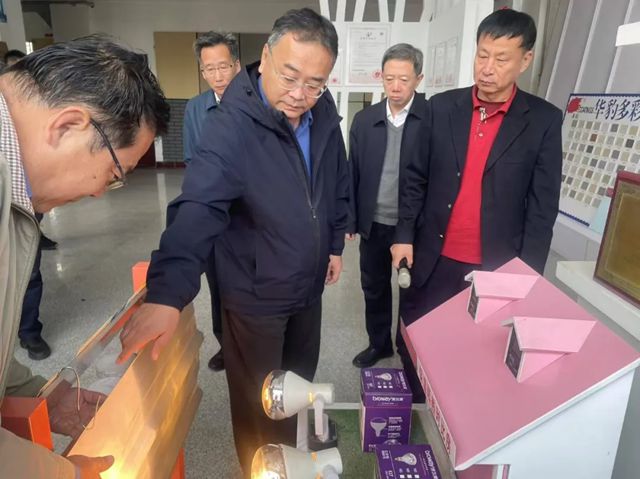 天津市武清区人大主任点赞华豹公司创新