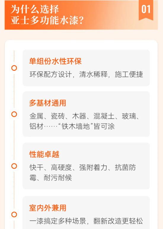 亚士多功能铁木墙地一体化解决方案：一漆多用，刷新生活无限可能
