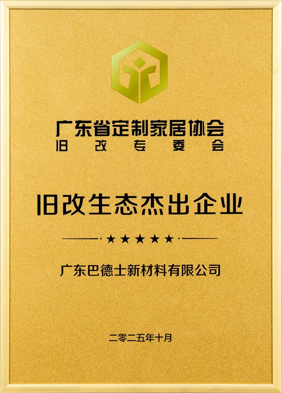引领旧改，重塑价值！2025泛家居旧改大会圆满举办，巴德士载誉前行