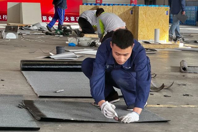 揽获冠亚军！2025年“北新防水杯”全国建筑防水行业职业技能大赛决赛在北新防水辽宁基地火热开赛！