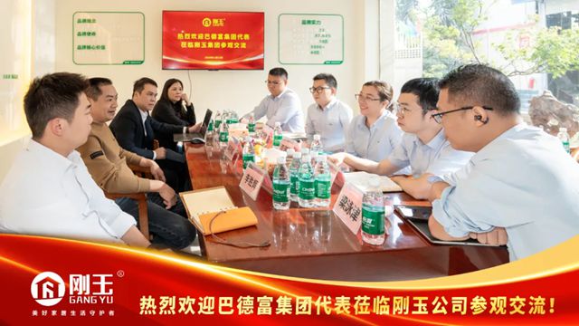 巴德富与刚玉集团深度交流，共推涂装领域合作