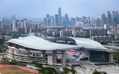 “大湾鸡”萌动全场，北新建材以绿色建材护航粤港澳全运会盛大开幕