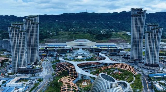 北新涂料点亮宜宾城市门户新地标