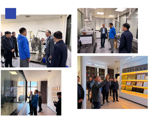 张家港市政协副主席王卫民一行莅临湖南倍特尔考察交流