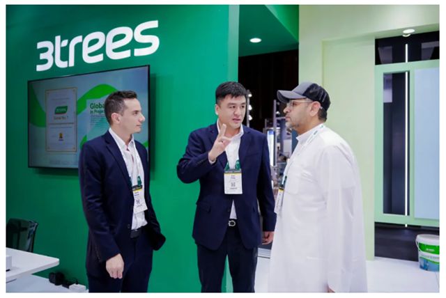 三棵树闪耀2025迪拜五大行业展，中国绿色涂料新启程