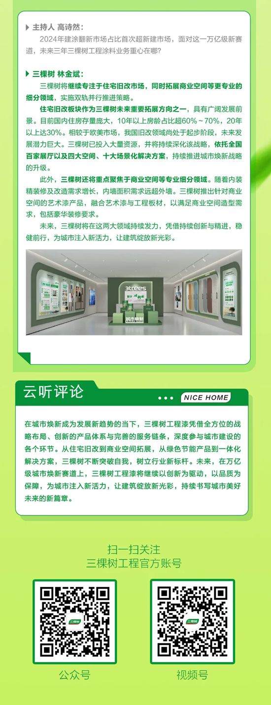 《焕然新生》第六期丨三棵树工程凭“城市焕新”重塑建筑行业新标杆