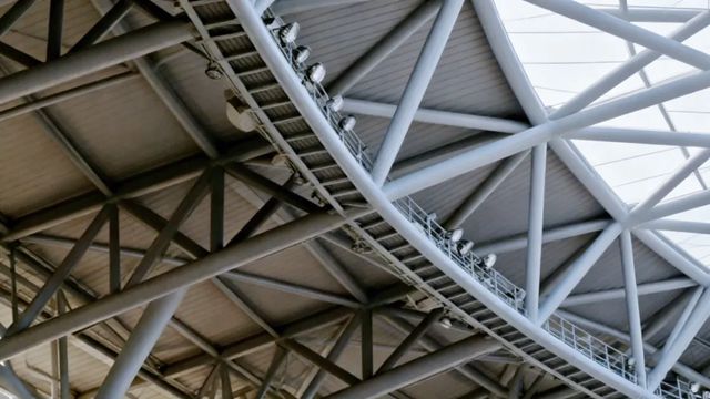 绿色防护 恒久守护 I 三棵树工业涂料为宿州奥体中心赋予城市地标璀璨新装