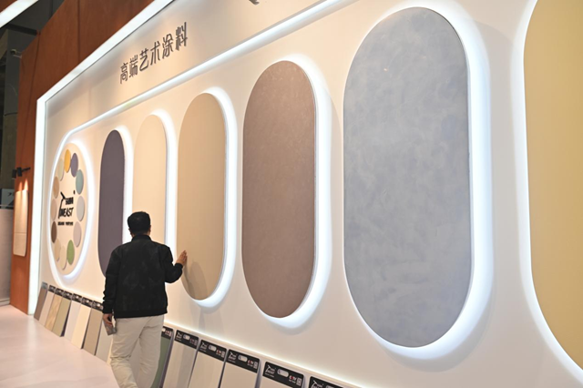 展位被挤爆！英尼斯特艺术涂料有何魔力？