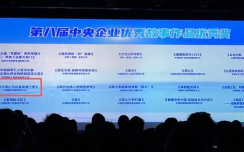 北新建材 | 我们的故事斩获第八届央企优秀故事奖项