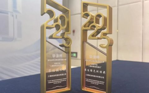 三棵树双星闪耀“华涂杯”，荣获最佳技术奖与最佳绿色环保奖