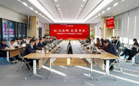 跃马扬鞭 奋勇争先｜北新涂料召开2025年度述职工作会