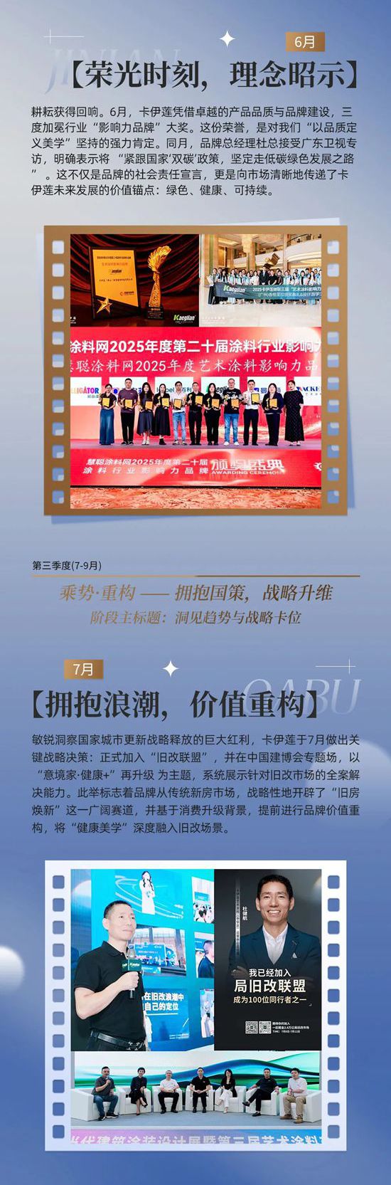 卡伊莲艺术涂料2025年度品牌回顾:深潜·向新