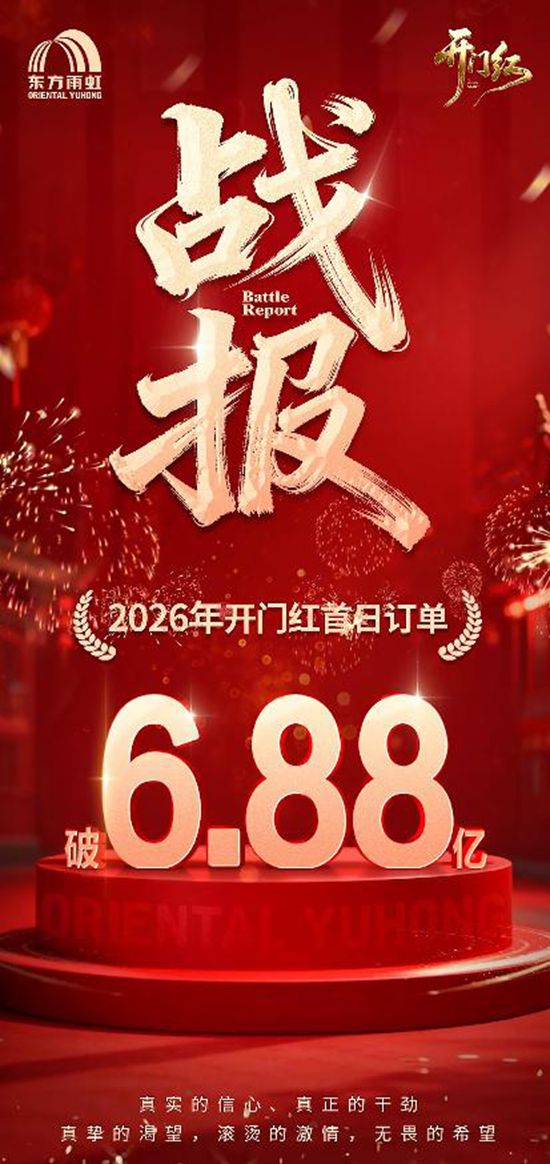 炸了！6.88亿开门红！东方雨虹民建凭什么逆袭？成防水业信心锚点