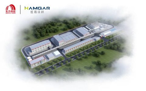 东方雨虹虹嘉年产5.8万吨高性能工业涂料及密封材料项目进入投产冲刺阶段