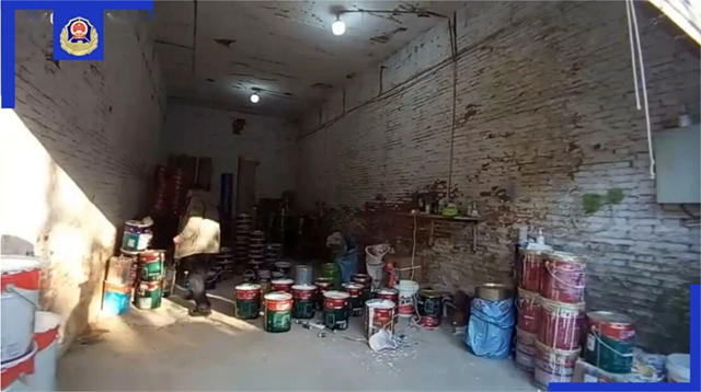 灌桶勾兑！上海查获8万元假漆，三棵树、立邦等品牌被仿冒