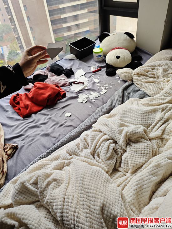 大片漆块半夜掉床上！南宁一业主在“纸片房”住了3年多