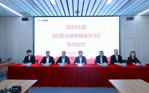 北新建材举行2026年度经营业绩考核责任书与质量安全环保责任书签约仪式