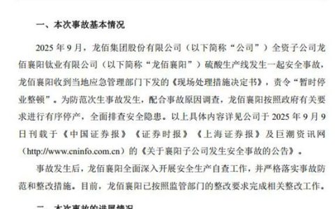 天原涨价+龙佰复产，钛白复苏战开年狂飙
