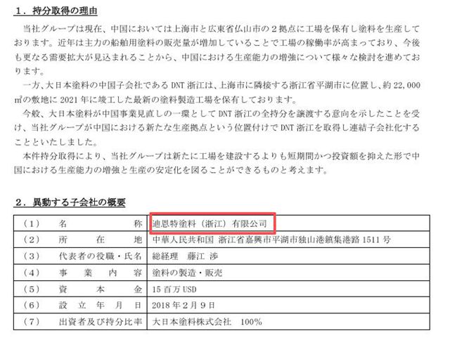 巨亏3200万,却被中涂化工火速“接盘”!浙江这家涂料厂易主