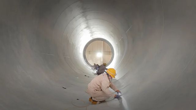 三棵树工业涂料为福建海上风电塔筒项目铸就深海铠甲