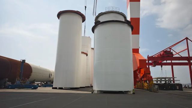 三棵树工业涂料为福建海上风电塔筒项目铸就深海铠甲