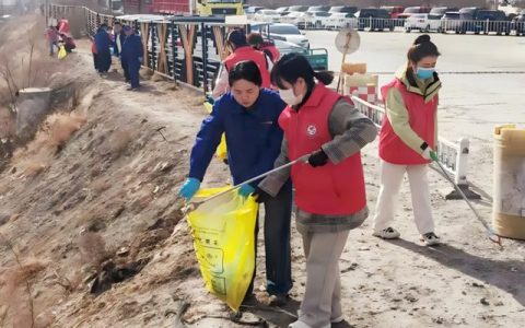 西北永新 | 学雷锋践初心 志愿服务靓园区