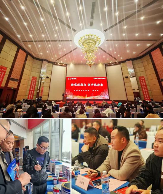 绘家国底色 携手赢未来丨北新灯塔华中招商会圆满举办