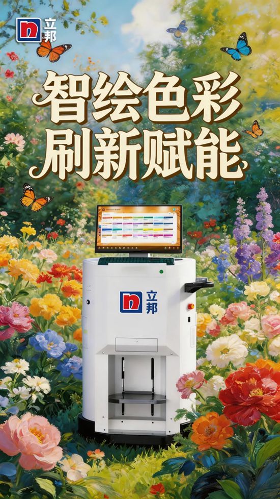 智绘色彩，刷新赋能｜立邦家具漆自动调色系统重磅上线，三地同步启幕！