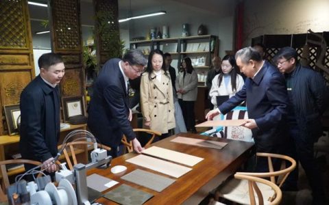徐祥楠来湘调研，与吴义强院士为邦弗特数码3D-UV涂饰校企合作项目点赞