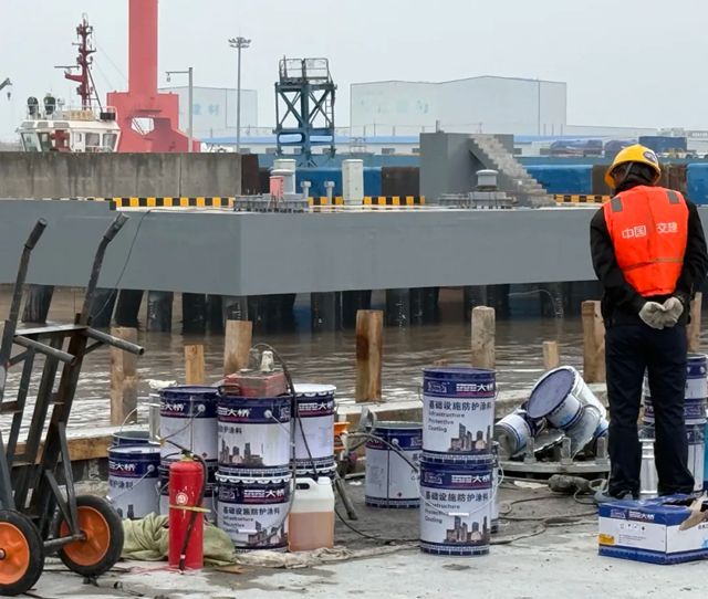 “远洋重港” 背后的 “防腐防线”丨北新大桥助力启东海洋经济高质量发展