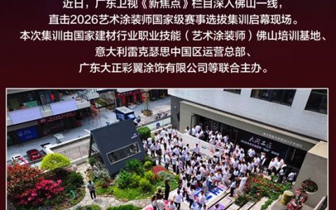 国赛启航 广东卫视《新焦点》聚焦涂装匠人盛会