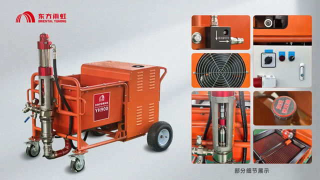 解决施工真问题：虹象YH900，专为防火涂料喷涂而生