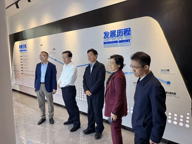 副省长王一鸥莅临湖南倍特尔调研指导